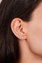 Heliophilia Silver Pendientes de Plata de Ley 925